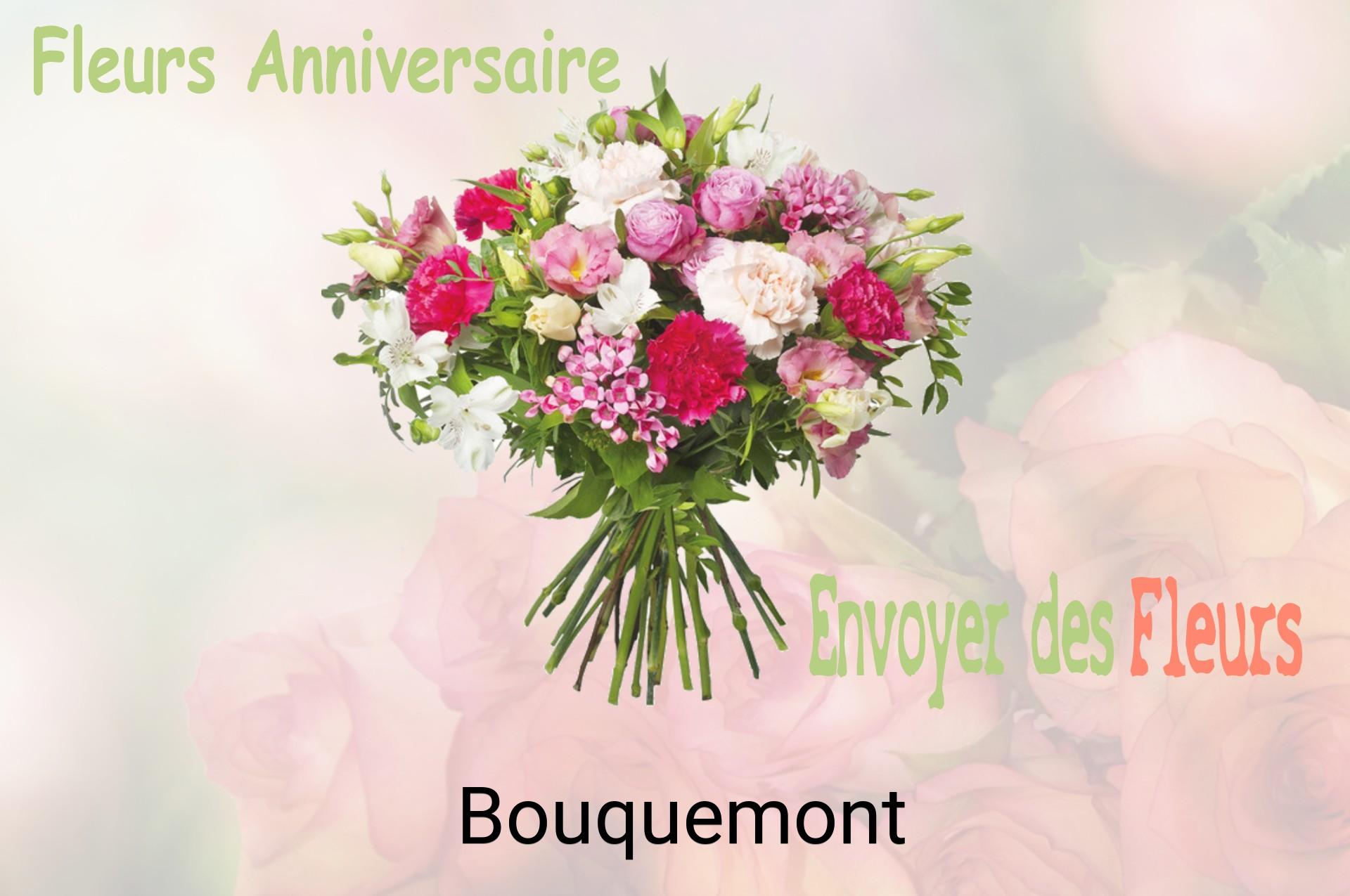 Bouquet de fleurs d’anniversaire livré à Bouquemont